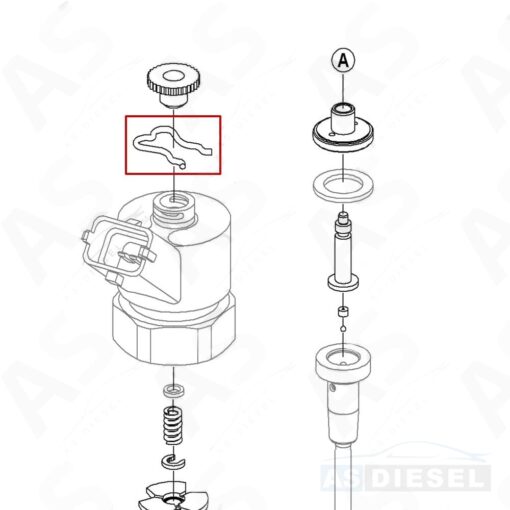 ÉTRIER DE SERRAGE INJECTEUR BOSCH